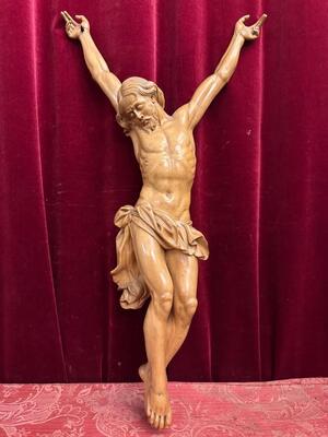 Corpus Christi  en Hand - Carved Wood ,