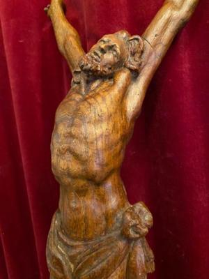 Corpus Christi  en Fully Hand - Carved Wood Oak, Belgium 18th century