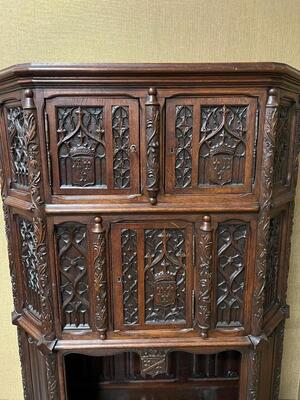 Credens Cabinet  en Wood, France 19 th century
