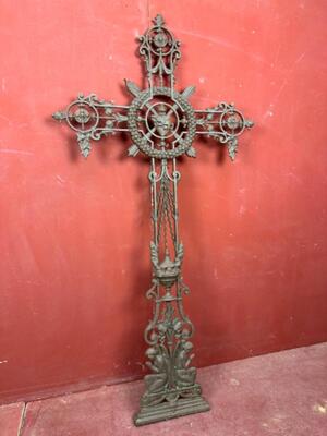 Cross From Graveyard en Cast - Iron, F 19 th century
