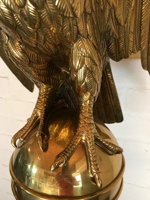 Eagle Lectern Higher Price Range. Weight 200 Kgs ! en Bronze / Gilt, England 19th century