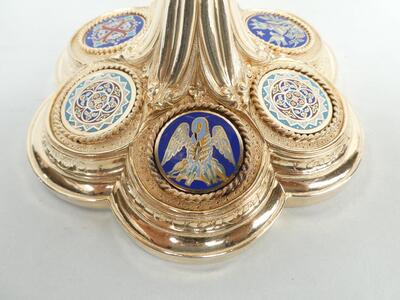 1  Exceptional Chalice By : Jamain Jules En Chevron Eugene - Paris - France