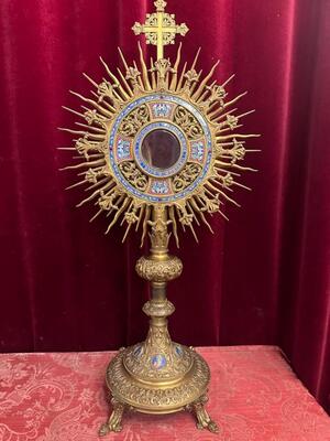 1  Exceptional Monstrance By  :Pierre Le Roux Paris