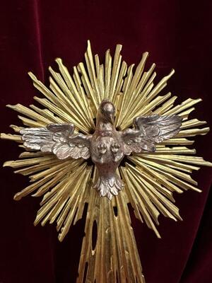 1  Fully Hand - Carved Dove ( Holy Spirit )