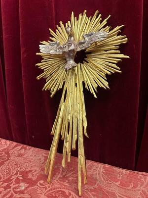 1  Fully Hand - Carved Dove ( Holy Spirit )