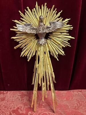 1  Fully Hand - Carved Dove ( Holy Spirit )