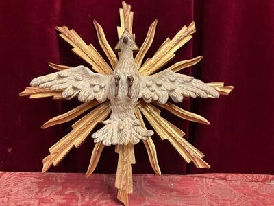 1  Fully Hand - Carved Dove ( Holy Spirit )