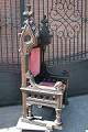 Bischop Seat style GOTHIC en WOOD OAK, Belgium 19th century
