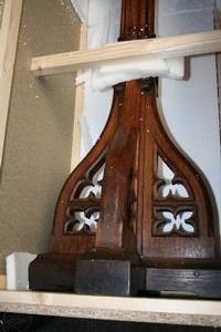 Missal Stand style gothic en OAK, 19th century