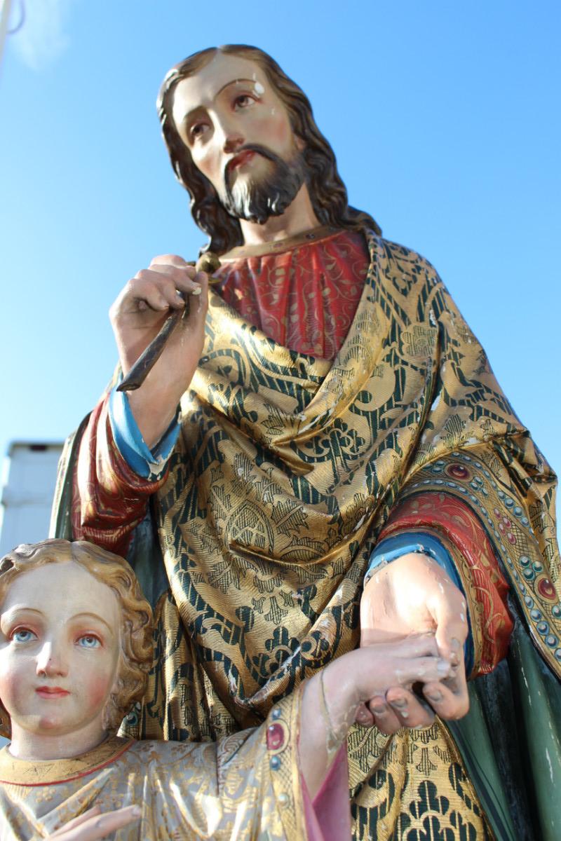 1 Gothic St. Joseph Statue