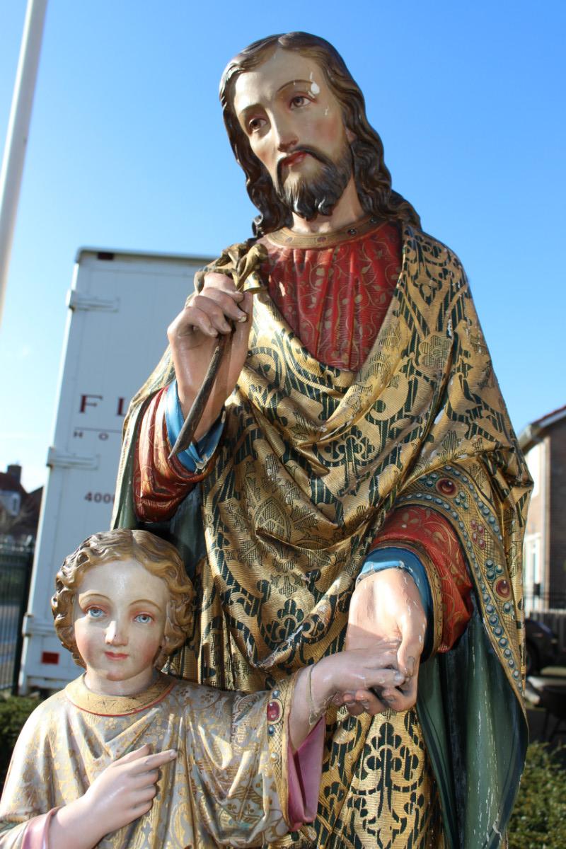 1 Gothic St. Joseph Statue