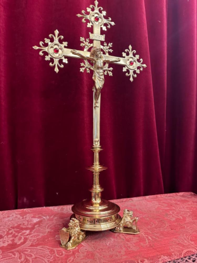 1 Gothic - Style Altar - Cross