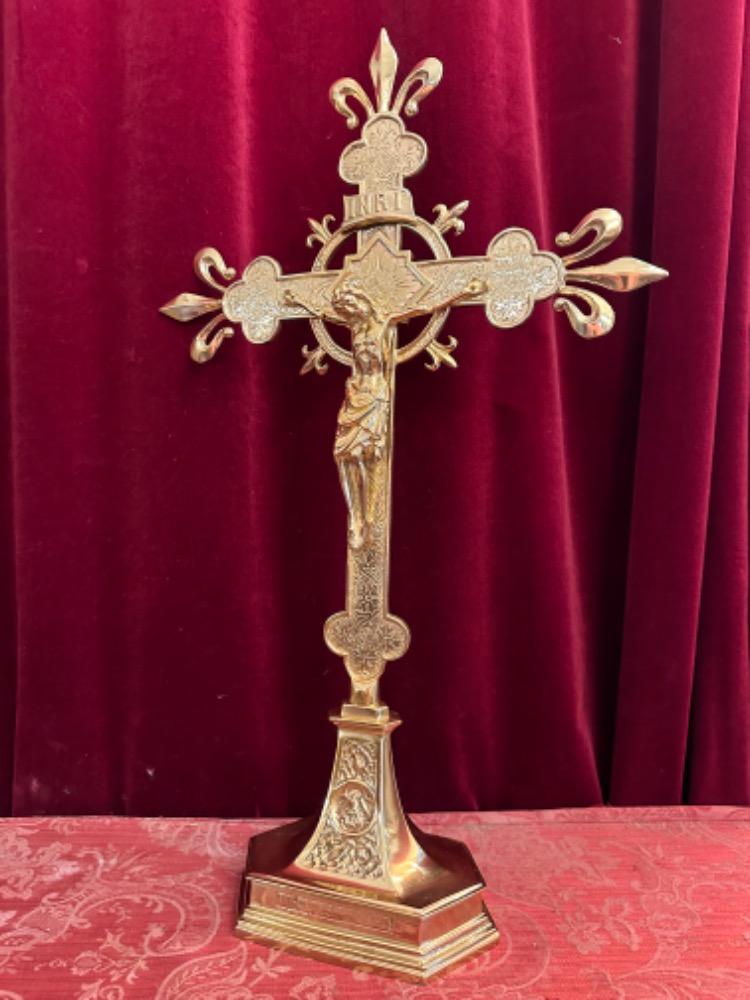 1 Gothic - Style Altar - Cross