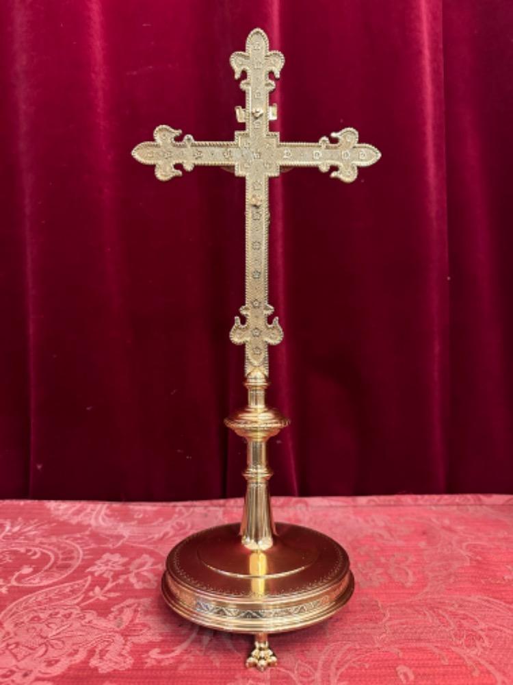 1 Gothic - Style Altar - Cross