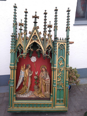 Altar  More And Better Pictures Soon ! style Gothic - Style en Wood, Germany 19 th century