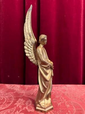Angel style Gothic - Style en Bronze Gilt, France 19 th century ( Anno 1885 )