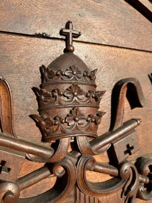 Architectural Ornament style Gothic - Style en Wood, France 19 th century ( Anno 1875 )
