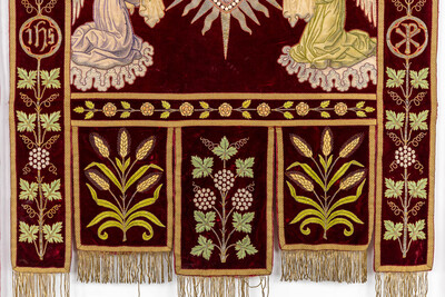 Banner style Gothic - Style en Fabrics, Belgium  19 th century