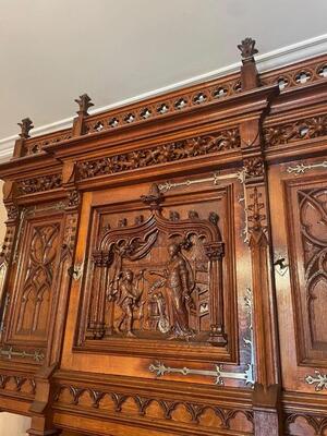Cabinet Expected ! style Gothic - Style France 19 th century