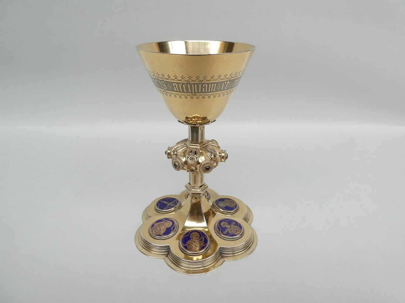 1 Gothic - Style Chalice By : Bourdon