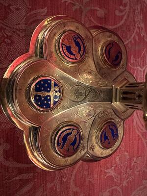 1 Gothic - Style Chalice By: Bourdon Gent