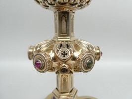 1 Gothic - Style  Chalice. By: Bourdon. More Detail Pictures Of Nr : 4943216