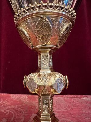 1 Gothic - Style Chalice By J. Van Roosmalen & Zn Utrecht