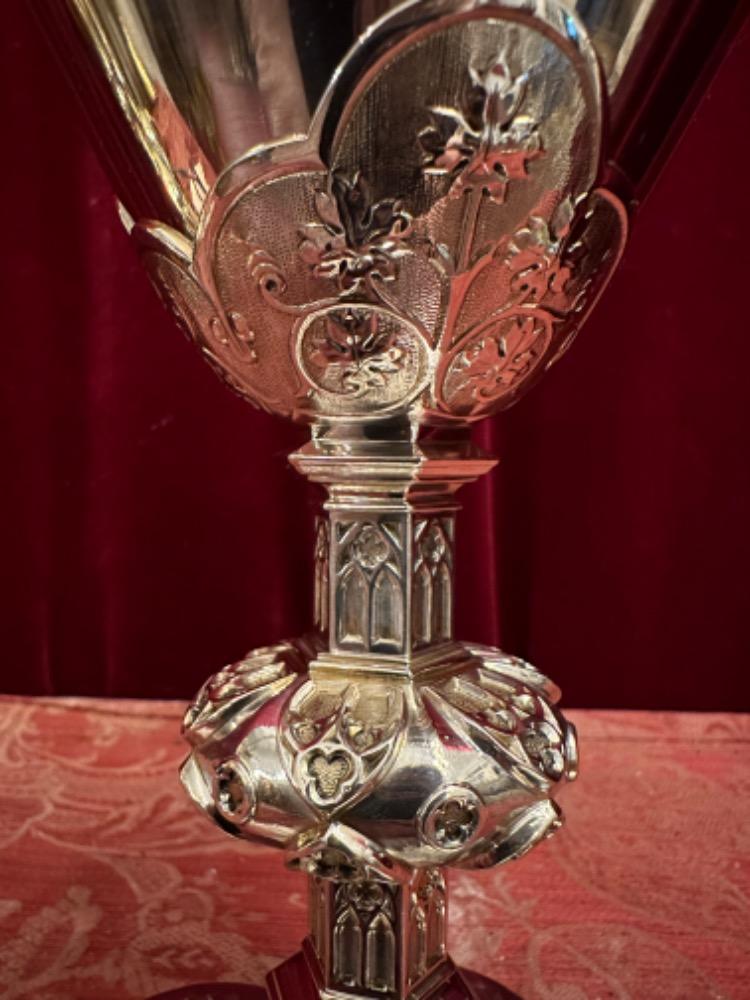 1 Gothic - Style Chalice Full Silver