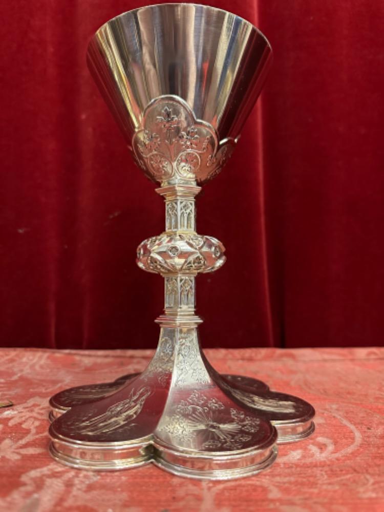 1 Gothic - Style Chalice Full Silver