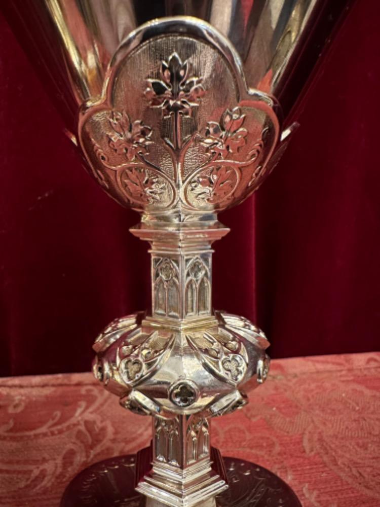 1 Gothic - Style Chalice Full Silver