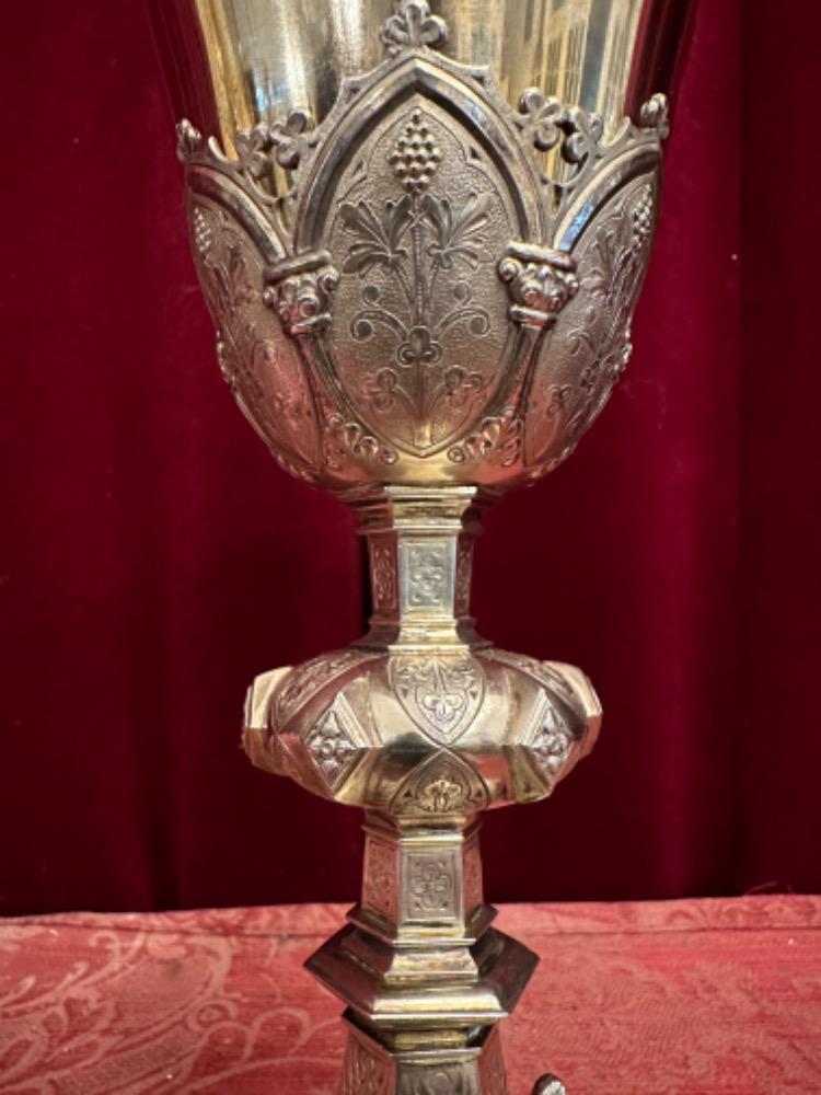 1 Gothic - Style Chalice Not Cleaned Yet