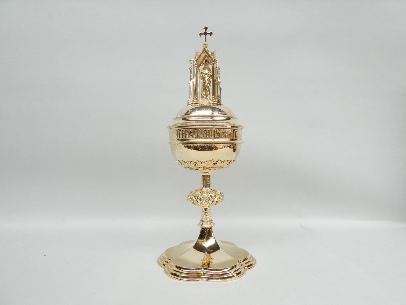 1 Gothic - Style Ciborium By: Bourdon