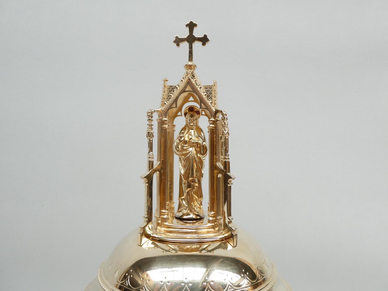 1 Gothic - Style Ciborium By: Bourdon