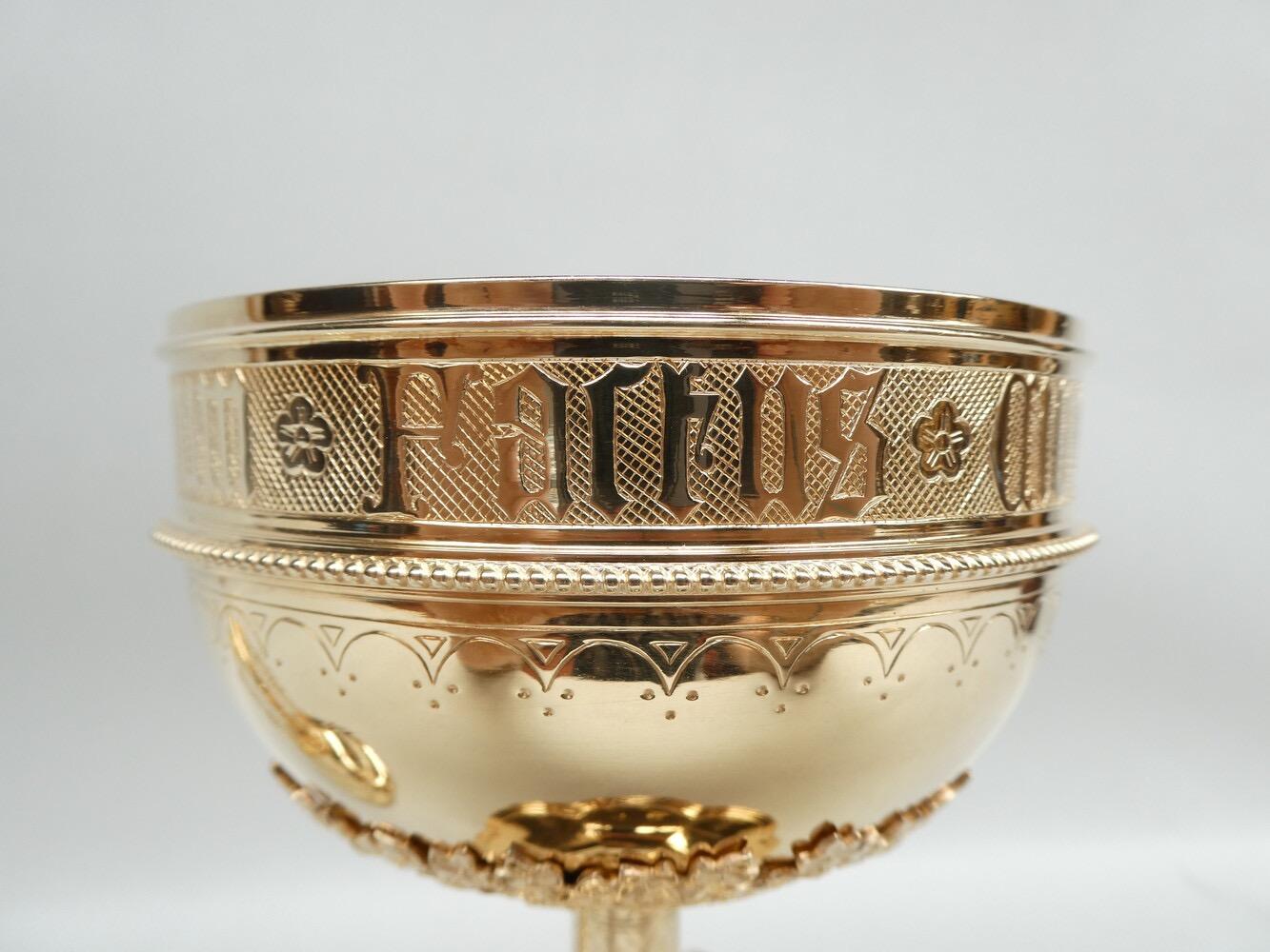 1 Gothic - Style Ciborium. By: Bourdon. More Detail Pictures Of Nr : 4944365