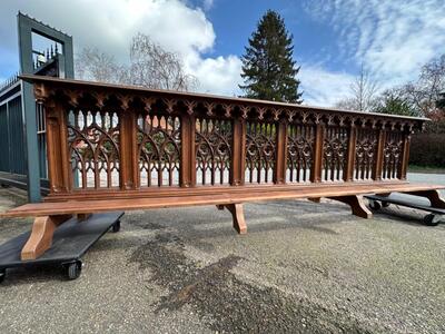 1 Gothic - Style Communion Rail