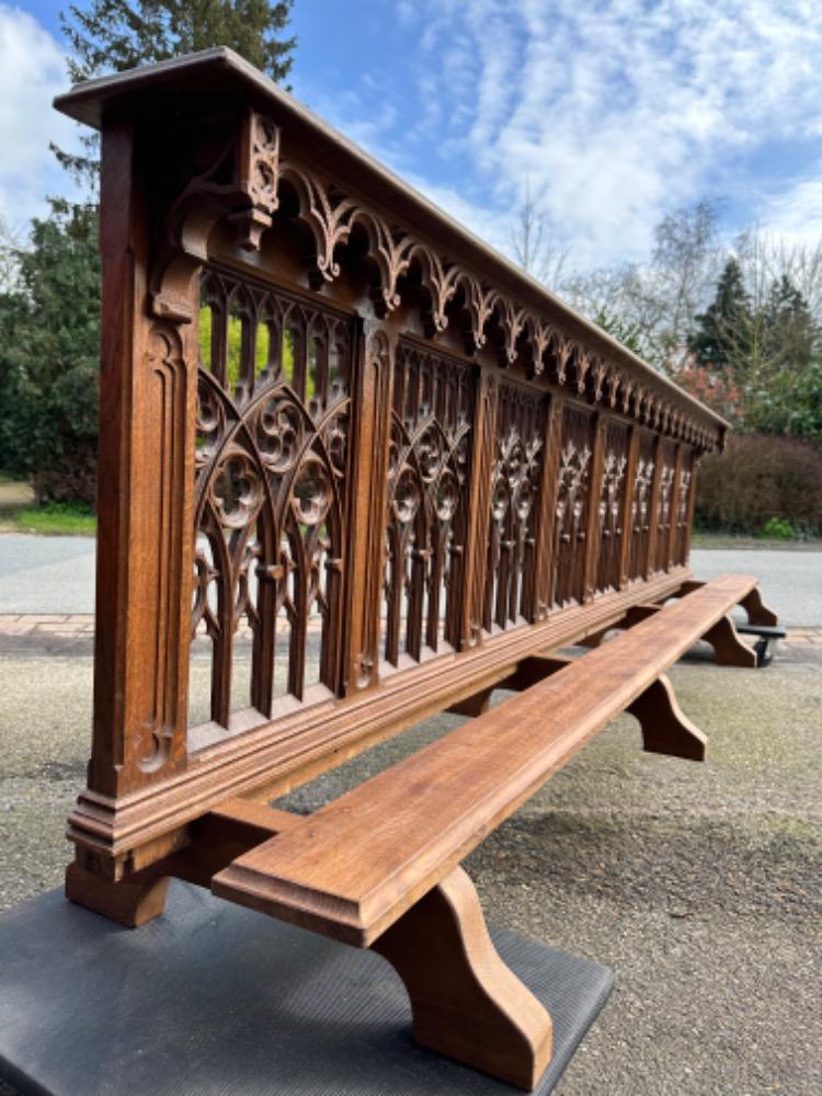 1 Gothic - Style Communion Rail