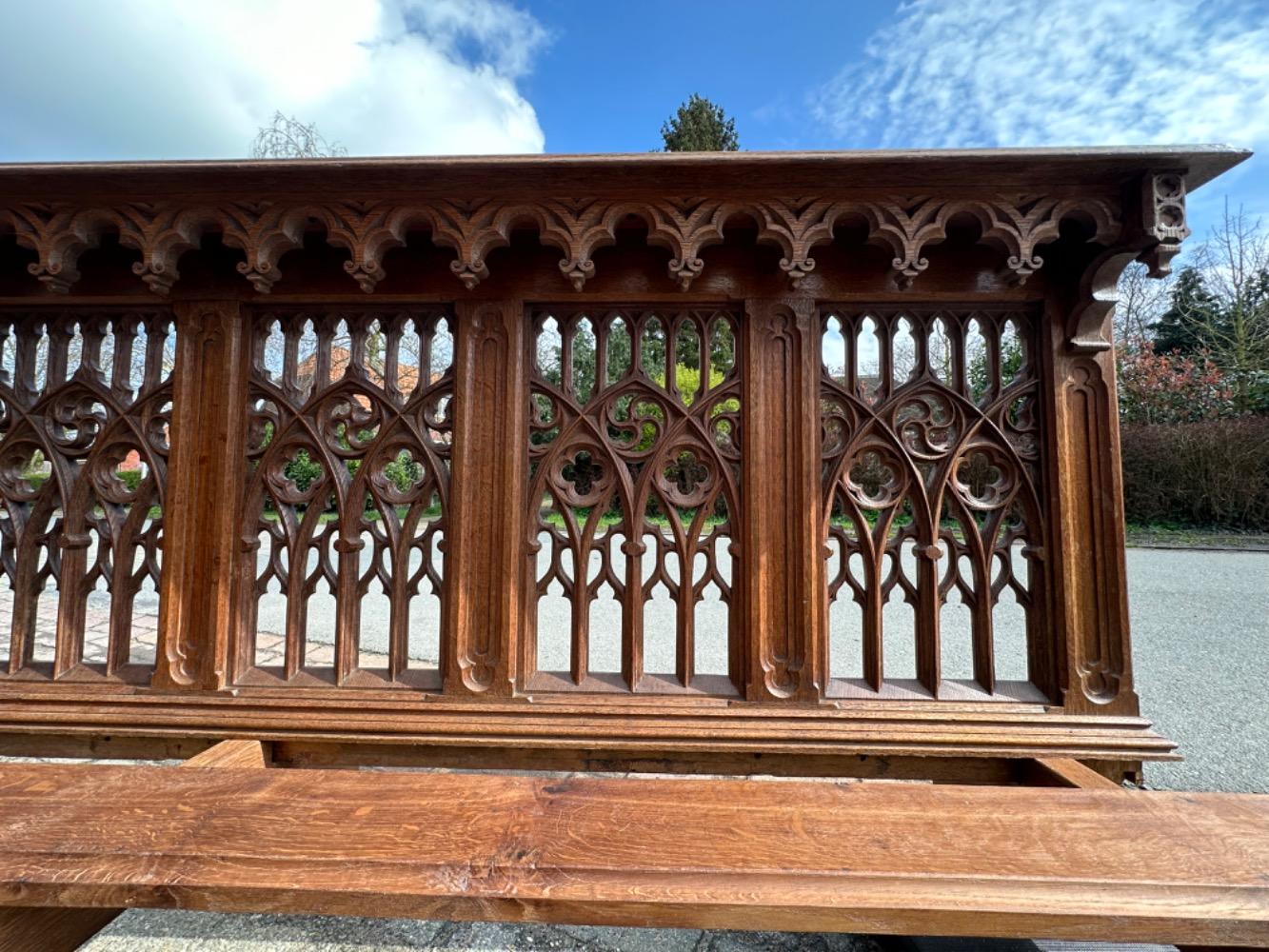 1 Gothic - Style Communion Rail