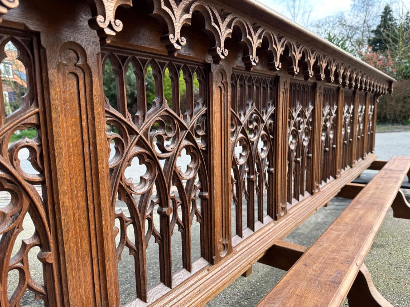 1 Gothic - Style Communion Rail