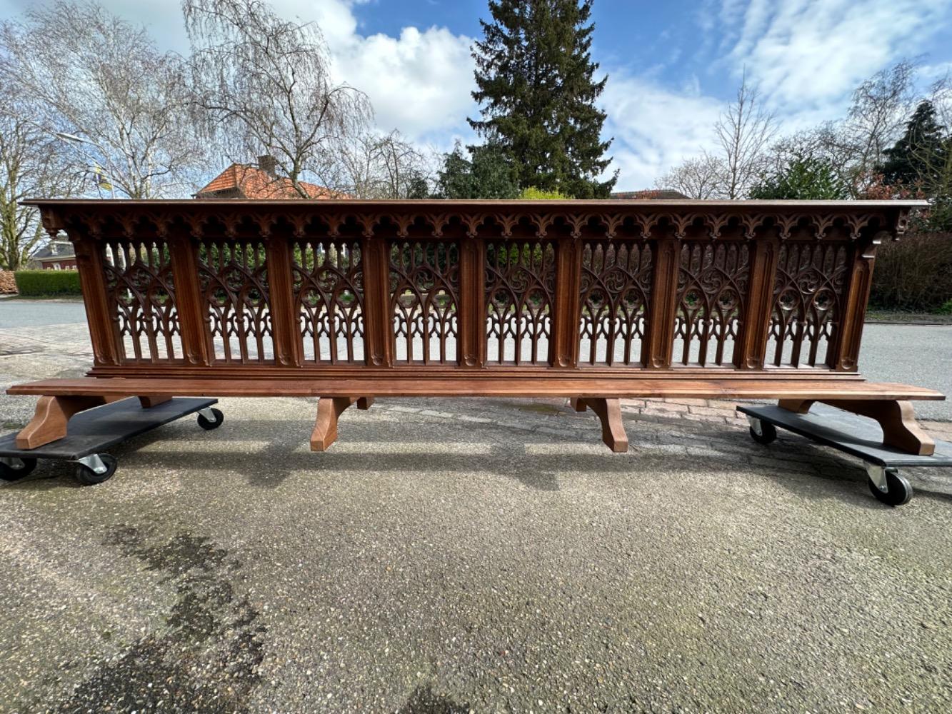 1 Gothic - Style Communion Rail