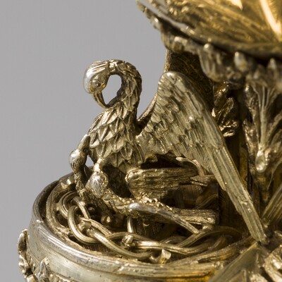 Exceptional Chalice With Original Paten  style Gothic - Style en Full - Silver /  Enamel, Aachen - Germany 19 th century ( Anno 1899 )