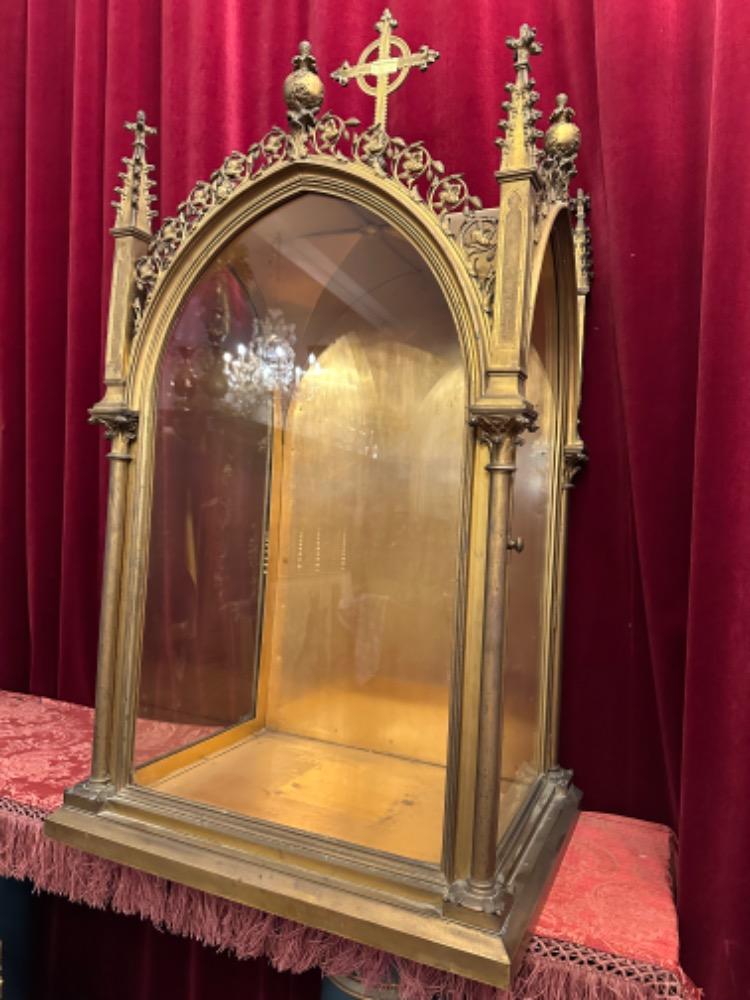 1 Gothic - Style Exceptional Display Cabinet