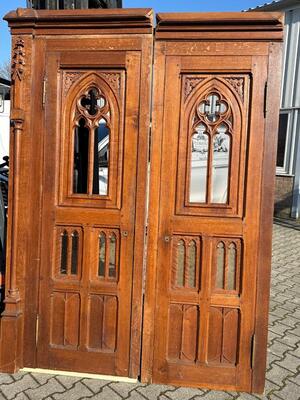 1 Gothic - Style High Quality Confessional Doors