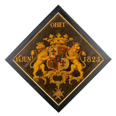 Obit style Gothic - Style en Wood, Ingelmunster - Belgium 19 th century - 1825