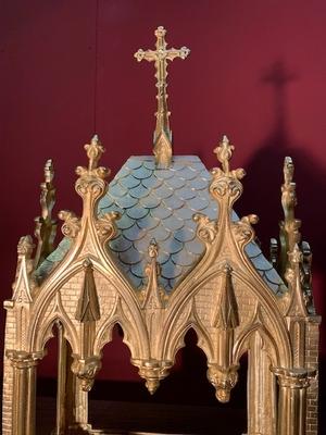 Relic House style Gothic - style en Bronze / Gilt, France 19th century ( anno 1890 )