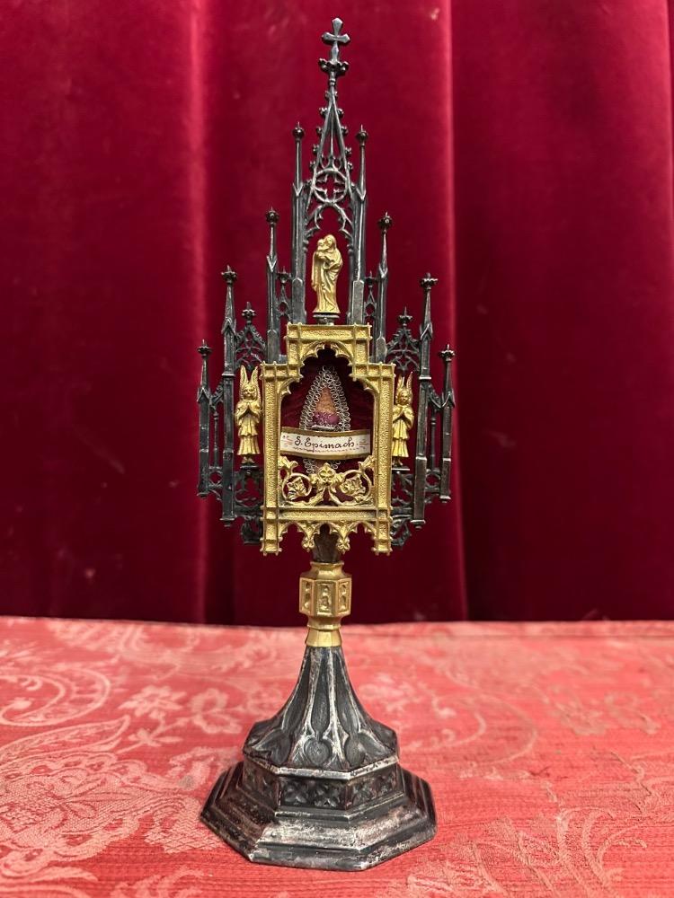 1 Gothic - Style Reliquary - Relic