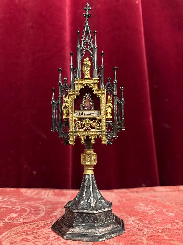 1 Gothic - Style Reliquary - Relic