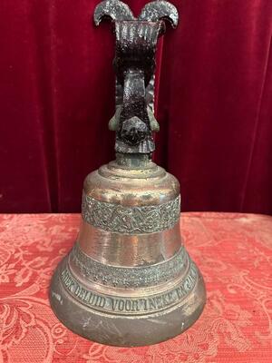 Sacristy Bell style Gothic - Style en Hand - Forget Iron / Bronze, Netherlands  Anno 1968