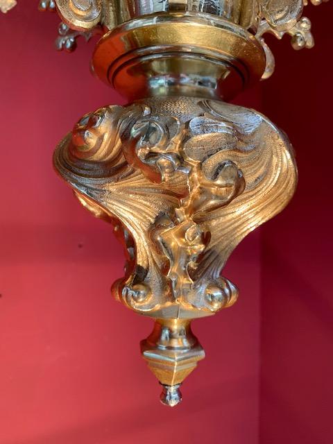 1 Gothic - style Exceptional Pascal Candle Stick ! Measures: 121