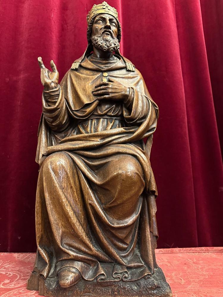 1 Gothic - Style Sculpture Pope