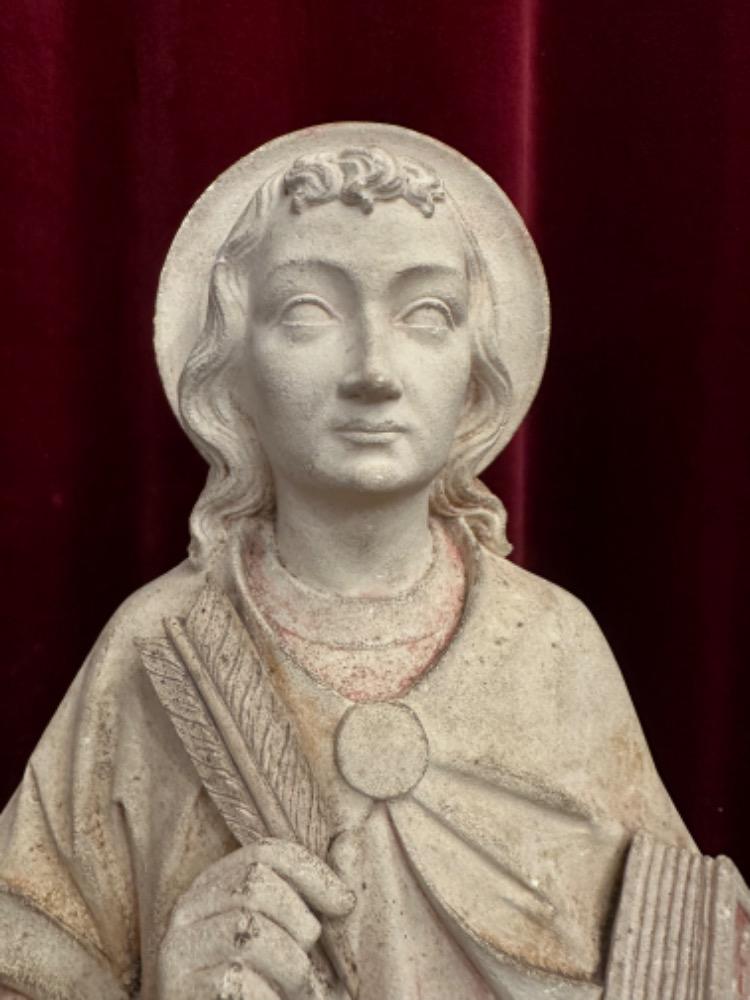 1 Gothic - Style Sculpture St. John Evangelist